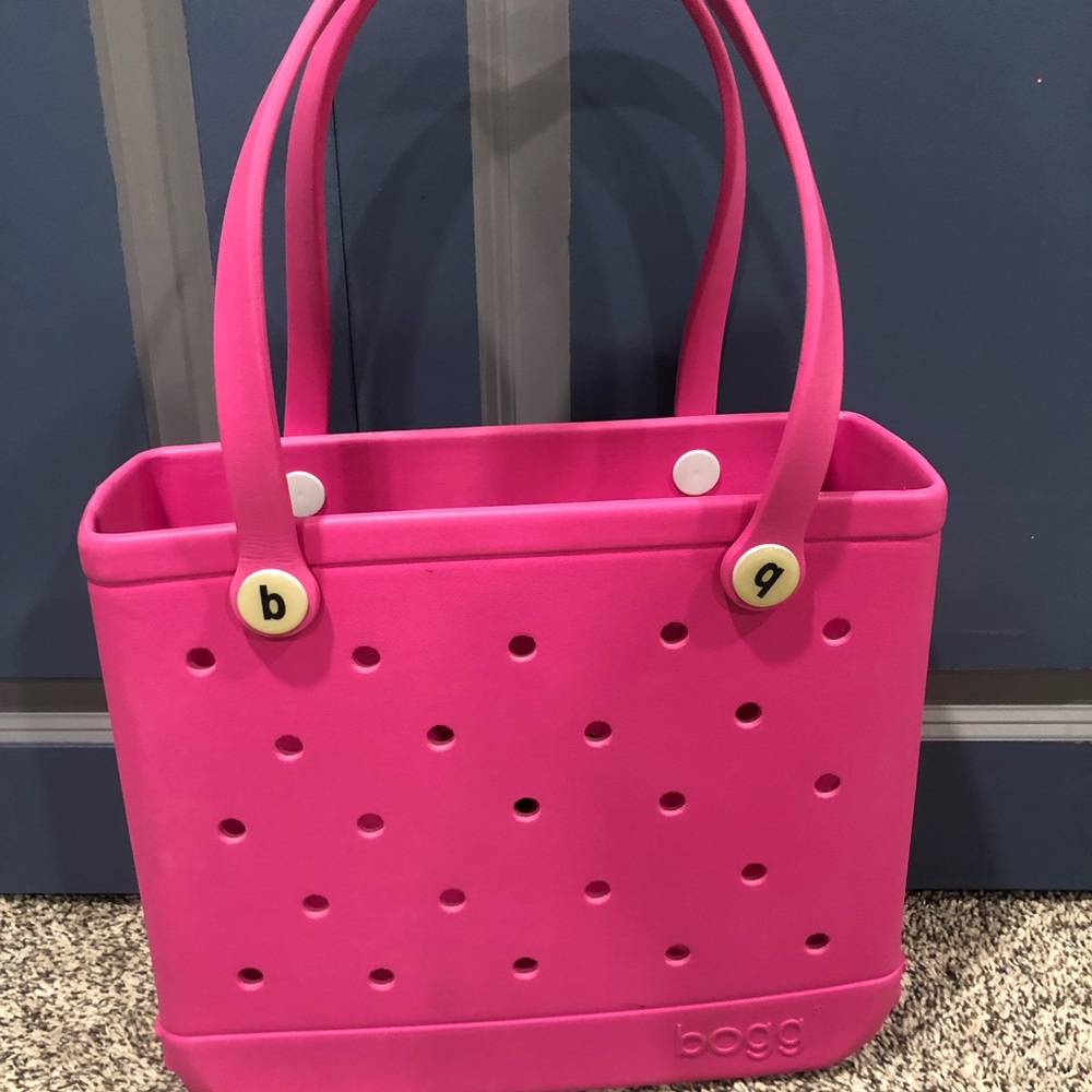BOGG BAG Vibrant Hot Pink Tote Medium